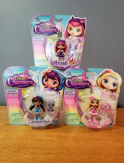 Little Charmers Hazel/Lavender/Posie (Set of 3) - NEW, View more