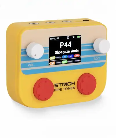 STRICH Pipe Tones Pocket Multi Effects Guitar Pedal for Guitar , View more