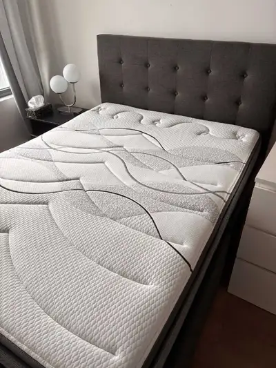 lit double avec matelas, View more