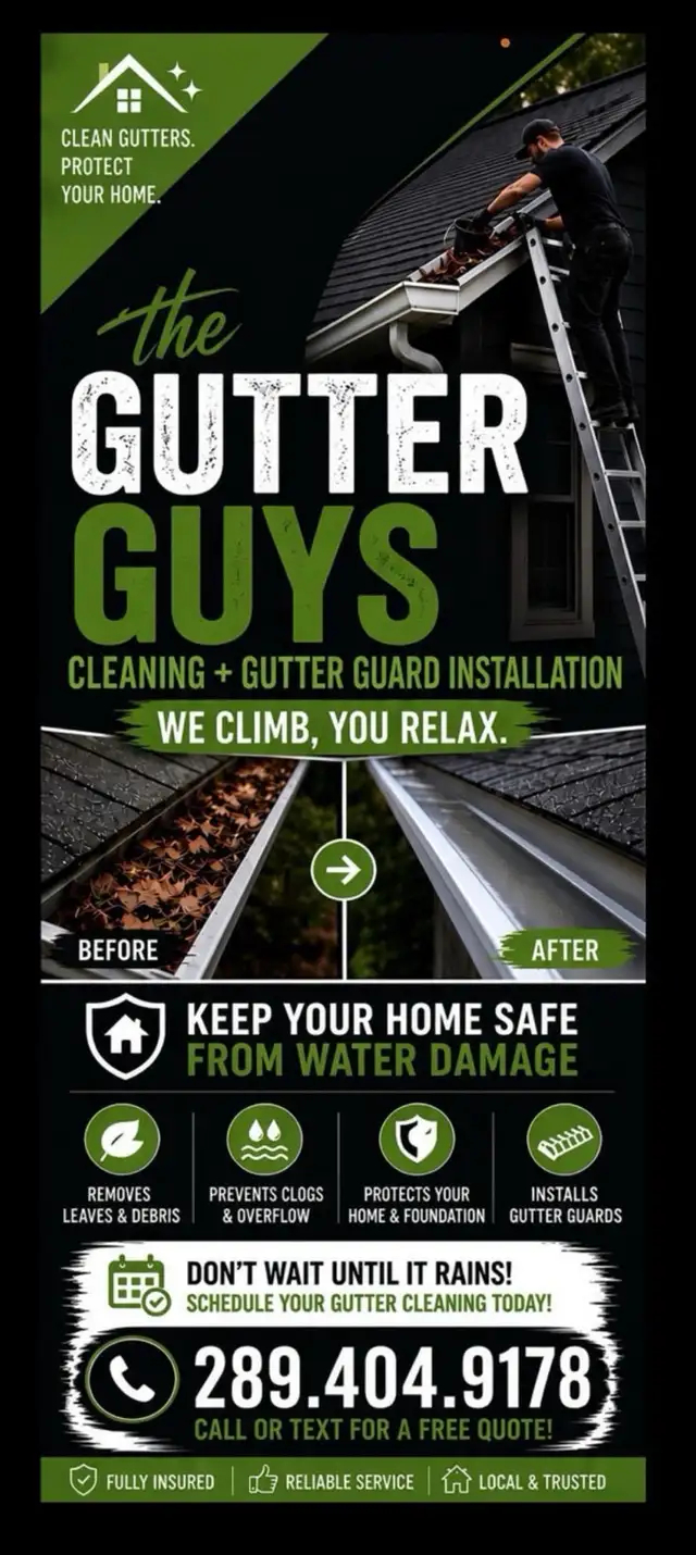 Gutter and window cleaning 576046357640663041