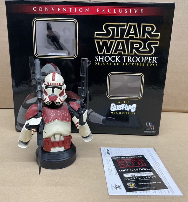 Star Wars Gentle Giant Clone Shock Trooper Mini Bust in Arts & Collectibles in Regina