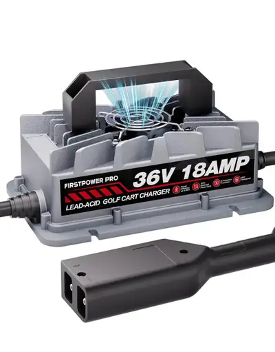 I'm selling a new FirstPower Pro 36V 18AMP Golf Cart Battery Charger for EZGO TXT for Lead Acid Batt...