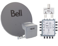 BELL SATELLITE DISH SWITCH DPP44 DPP TWIN QUAD SEPARATOR REMOTE