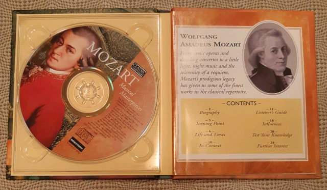 Mozart musical masterpieces cd dans CD, DVD et Blu-ray  à Owen Sound - Image 2