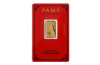 Gold PAMP Rat bar 5 g 24k .9999