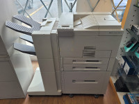 HP LaserJet 8100DN Laser Printer W/ 3000 Sheet Stacker + LCT