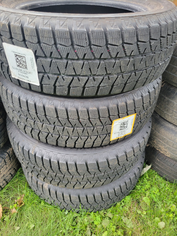 Excellend shape Blizzak 225/60/18 winter tires cheap | Tires & Rims |  Ottawa | Kijiji