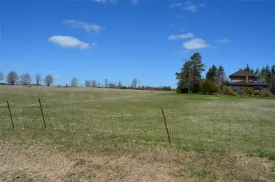 Large two-story farmhouse, with the option to have a few acres of land. Fireplace, main and second f...