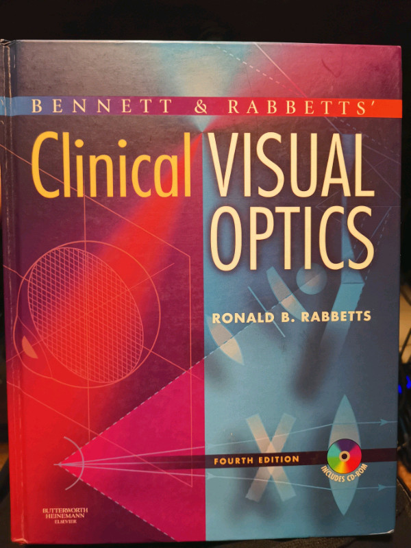 Bennett & Rabbetts' Clinical Visual Optics 4th ED Free shipping  in Textbooks in Kitchener / Waterloo