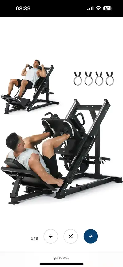 leg press/ hack squat, View more