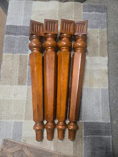 Dining Table with 2 arm chairs and two matching regular chairs, View more