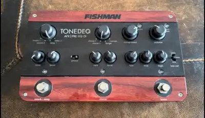 Fishman Tonedeq AFX effects / Preamp EQ DI pedal, View more