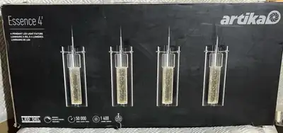 Artika Essence 4-light 26W Stainless LED Pendant Light New, View more