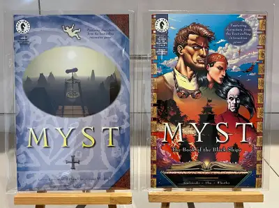 MYST: THE BOOK OF BLACK SHIPS #0 and #1 - rare comic books, View more