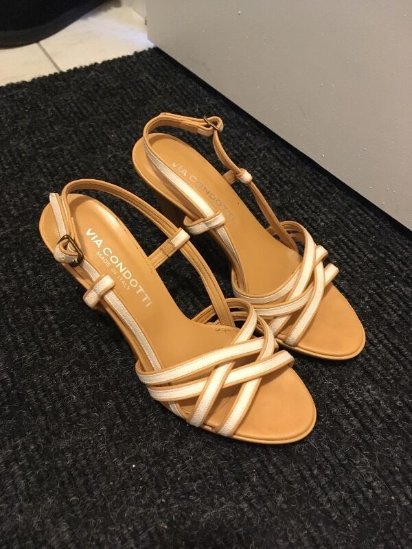 Leather sandals from Italy - size 7  NEW in Women's - Shoes in Oakville / Halton Region