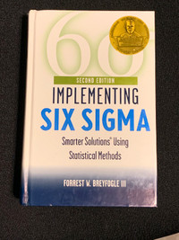 Implementing Six Sigma 2nd edition - Forest Breyfogle hardcover