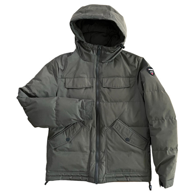 Men’s Pajar Canada Heritage Down Zip Hood Jacket Parka Fill / Si dans Hommes  à Laval/Rive Nord