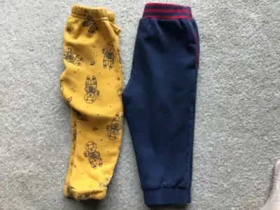 12-18 months- 2x warm baby boy’s cotton pants -each $ 4, View more
