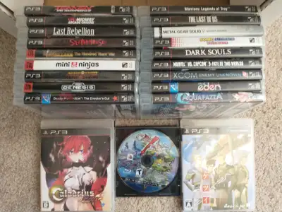 1. Metal Gear Solid 5 - Ground Zeroes - $10 2. Ketsui (japanese region) - $50 3. Dark Souls - [SOLD]...