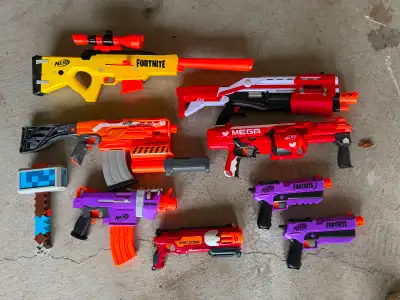 Boys Conplete Nerf Gun Arsenal, View more
