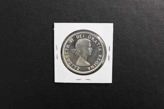 Canada 1958 Silver      Dollar in Arts & Collectibles in Mississauga / Peel Region - Image 3