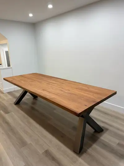 Solid Acacia Wood Dining Table , View more