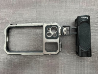 iPhone 13 smallrig cage and handle.