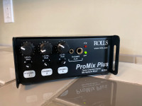 Rolls MX54s Pro Mix Plus 3 Channel Mic Mixer