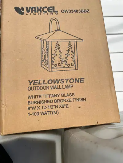 Vaxcel Yellowstone Outdoor Wall Lamp, View more