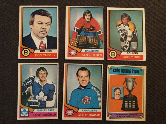 Hockey card complete OPC 1974-75 set 396 cards dans Art et objets de collection  à Ville de Montréal