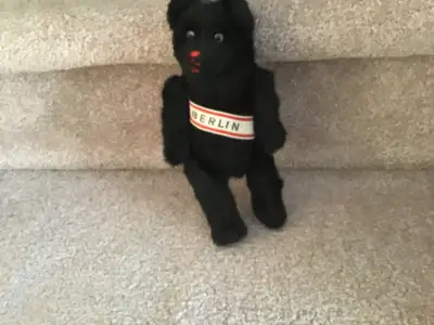 Vintage bear from Berlin, jointed, View more