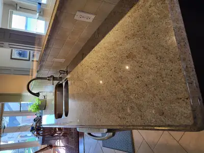 granite countertop with beveled edge, View more