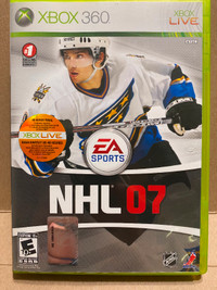 Xbox 360 - NHL 07 - open