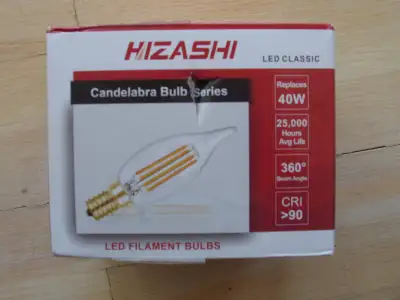 12 Pack Led Filament Bulbs, View more