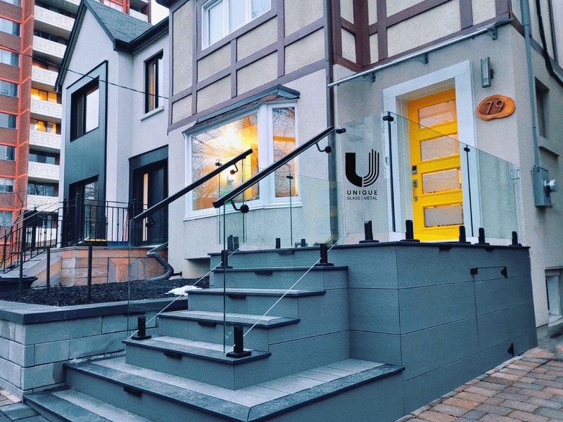 GLASS FRAMELESS POOL / DECK / PATIO STAIRS FENCE RAILING Decks