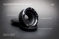Commlite EF-EOS M Auto-Focus Adapter
