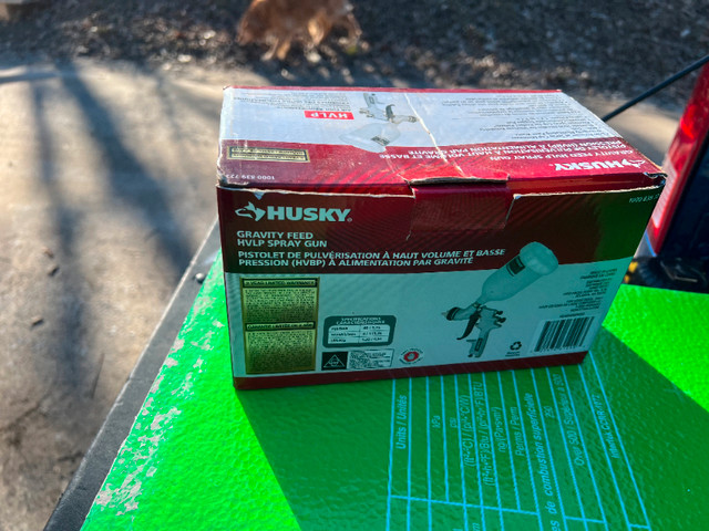 Husky Gravity Feed Hvlp Spray Gun in Hand Tools in Peterborough - Image 2