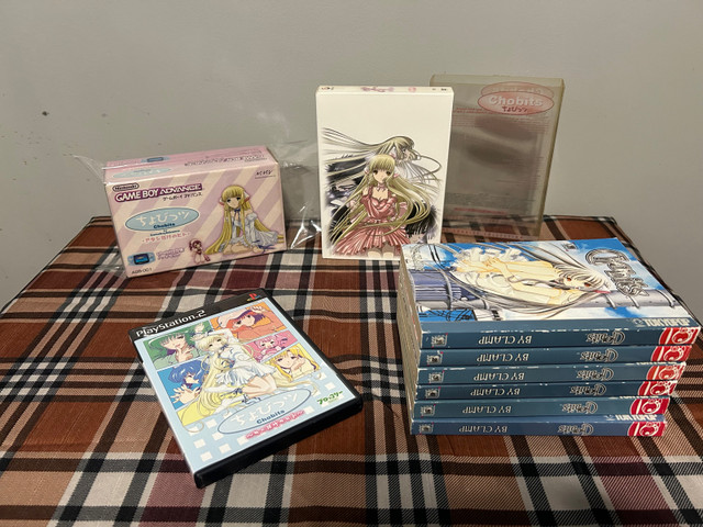 Chobits GBA Rare title, Chobits DVDs, PS2 and book series in Older Generation in Hamilton