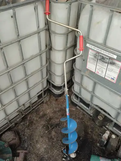 Ice fishing hole auger drill, View more