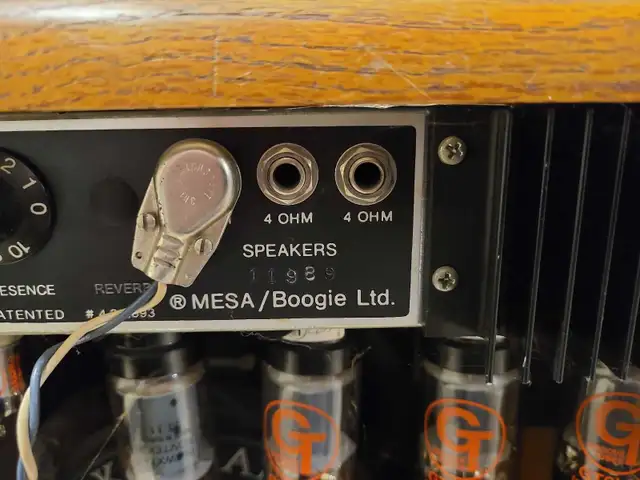 Mesa Mk2c hardwood in Amps & Pedals in Oshawa / Durham Region - Image 4