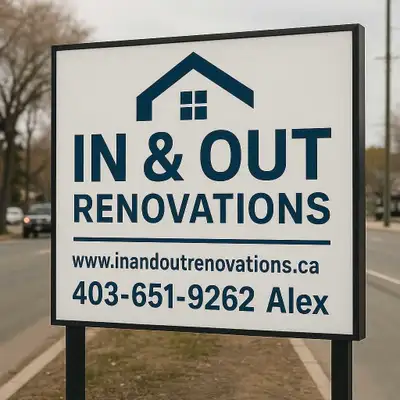 In & out renovations , View more