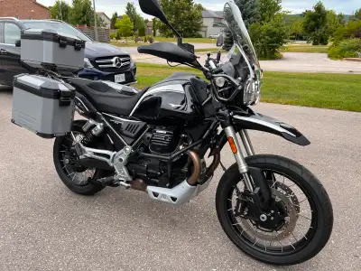 2022 Moto Guzzi V85 TT Guardia d’Onore Special Edition, number 761 of 1,946 produced. It was purchas...