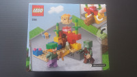 Lego Minecraft The Coral Reef (21164) Recently Retired, 2 Minis