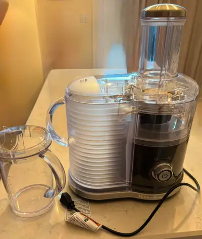 Plastic is BPA free. Includes cleaning brush and instructions.