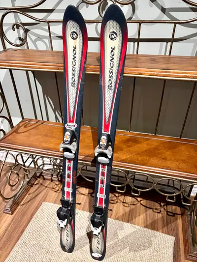 ROSSIGNOL Junior Skis 110cm with Bindings, View more