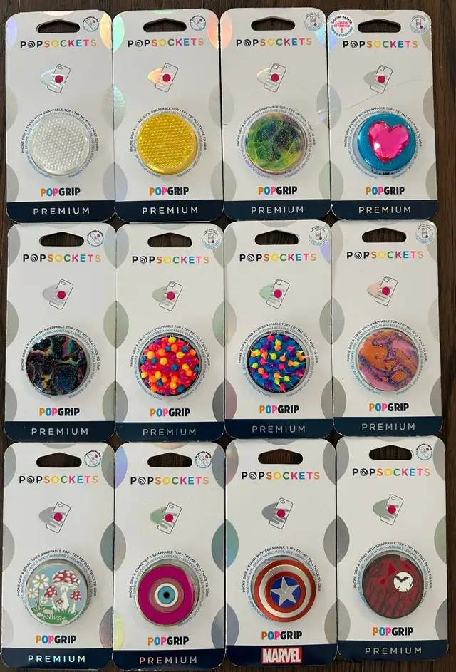 Variety of pop sockets, 50+ available in Cell Phone Accessories in Markham / York Region - Image 3
