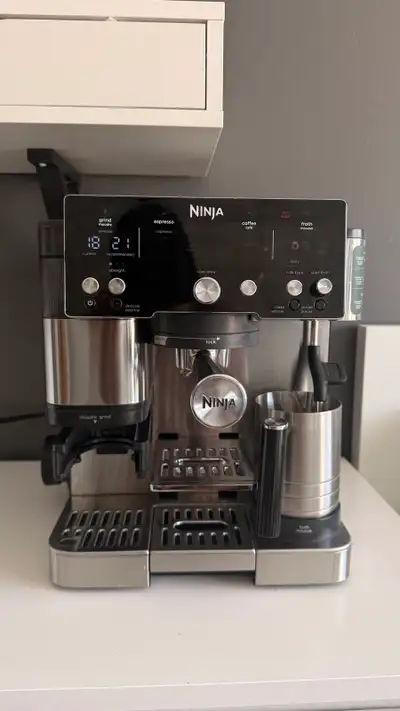 Ninja Luxe Café Essential Series Espresso Machine 2-in-1, View more
