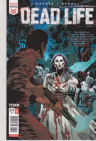 Written by Jean-Charles Gaudin. Art by Joan Urgell Mamba. Cover by Joan Urgell. The worldwide Zombie...