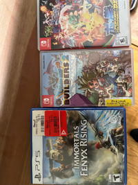 Selling PS5 and Nintendo Switch games