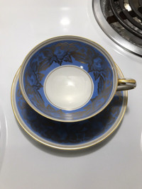 VINTAGE BAVARIAN TEA CUP and SAUCER. 